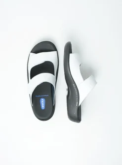 Slippers<Wolky Nepeta - wit leer witleer