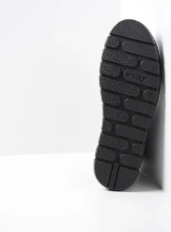 Hoge Veterschoenen|Veterlaarzen<Wolky New Wave - donker taupe nubuck donkertaupenubuck