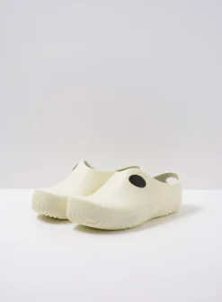 Klompen<Wolky OK Clog-Klomp - gebroken wit PU gebrokenwitPU