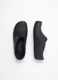 Klompen<Wolky OK Clog-Klomp - zwart PU zwartPU