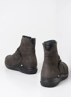 Wandelschoenen|Herfst/Winter<Wolky Okay - asfalt nubuck asfaltnubuck