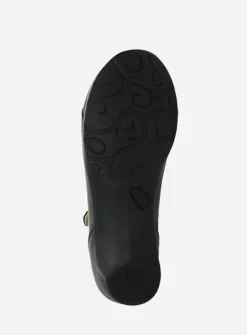 Bandschoenen<Wolky Opal - zwart leer zwartleer