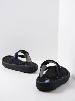 Slippers<Wolky Peace - blauw nubuck blauwnubuck