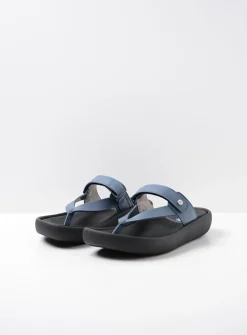 Slippers<Wolky Peace - jeans leer jeansleer