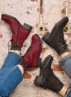 Veterlaarzen|Herfst/Winter<Wolky Quinta F2F - bordeauxrood nubuck bordeauxroodnubuck