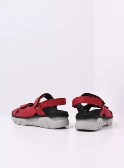 Sneakers<Wolky Rapid - rood nubuck roodnubuck