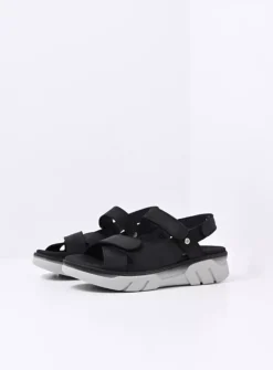 Sneakers<Wolky Rapid - zwart nubuck zwartnubuck