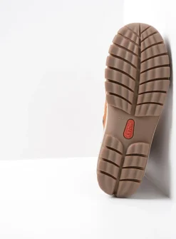 Hoge Veterschoenen|Veterlaarzen<Wolky Reach - cognac nubuck cognacnubuck