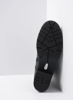 Veterlaarzen|Biker Boots<Wolky Red Deer CW - zwart leer zwartleer