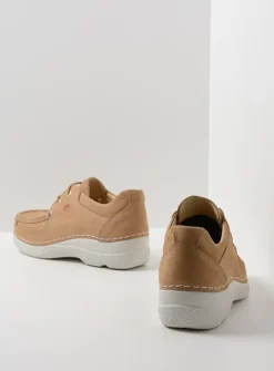 Lage Veterschoenen<Wolky Roll Shoe - beige nubuck beigenubuck