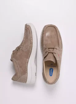 Lage Veterschoenen<Wolky Roll Shoe - safari effectleer safarieffectleer