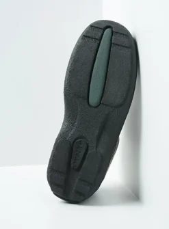 Veterschoenen Heren|Comfortschoenen Heren<Wolky Roll Shoe Men - zwart leer zwartleer