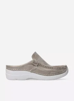 Slippers|Klompen<Wolky Roll Slide - safari effectleer safarieffectleer