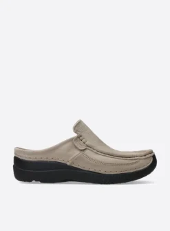 Slippers|Klompen<Wolky Roll Slide - safari nubuck safarinubuck