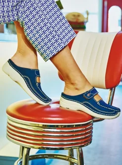 Slippers|Klompen<Wolky Roll Slipper - denim nubuck denimnubuck