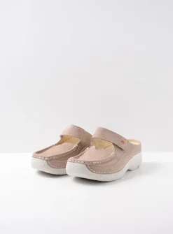 Slippers|Klompen<Wolky Roll Slipper - safari nubuck safarinubuck