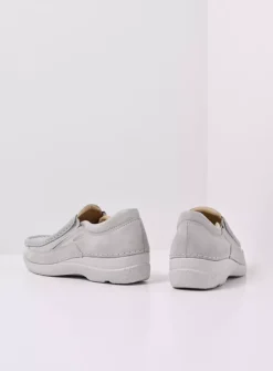 Instappers<Wolky Roll Sneaker - gebroken wit effectleer gebrokenwiteffectleer