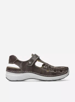 Sandalen<Wolky Rolling Sun - cederbruin effectleer cederbruineffectleer