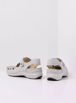 Sandalen<Wolky Rolling Sun - gebroken wit effectleer gebrokenwiteffectleer