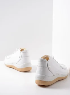 Lage Veterschoenen|Hoge Veterschoenen<Wolky Rosella - wit leer witleer
