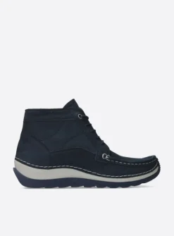 Hoge Veterschoenen<Wolky Salado - denim nubuck denimnubuck