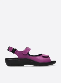 Sandalen<Wolky Salvia - fuchsia leer fuchsialeer