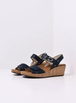 Sandalen<Wolky Sanibel - denim effectleer denimeffectleer