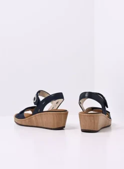 Sandalen<Wolky Sanibel - denim effectleer denimeffectleer
