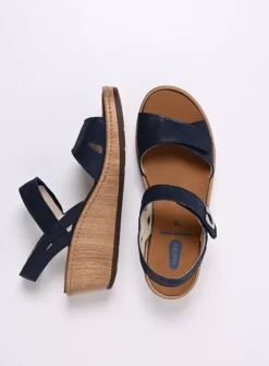 Sandalen<Wolky Sanibel - denim effectleer denimeffectleer