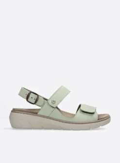 Sandalen<Wolky Santorini - lichtgroen nubuck lichtgroennubuck
