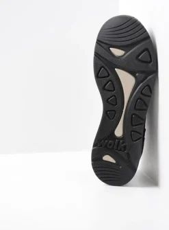 Lage Veterschoenen|Wandelschoenen<Wolky Sappho - blauw combi leer blauwcombileer