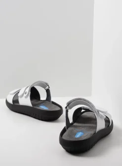 Slippers<Wolky Sense - wit leer witleer