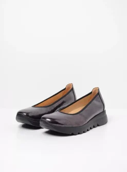 Instappers<Wolky Snallerina F2F - bordeaux lak biocare bordeauxlakbiocare