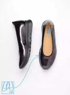 Instappers<Wolky Snallerina F2F - bordeaux lak biocare bordeauxlakbiocare