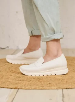 Instappers<Wolky Snoafer F2F - wit biocare witbiocare