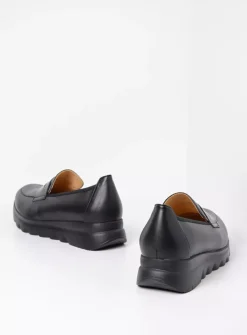 Instappers<Wolky Snoafer F2F - zwart biocare zwartbiocare