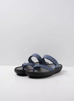 Slippers<Wolky Tahiti - jeans leer jeansleer