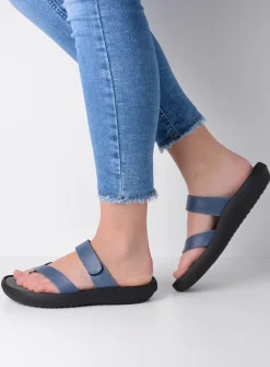 Slippers<Wolky Tahiti - jeans leer jeansleer