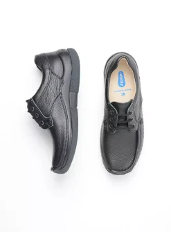 Lage Veterschoenen|Sneakers<Wolky Taranta - zwart leer zwartleer