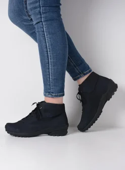 Hoge Veterschoenen|Herfst/Winter<Wolky Teton - blauw nubuck blauwnubuck