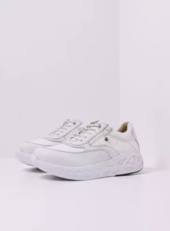 Lage Veterschoenen|Wandelschoenen<Wolky Vitality S2F - wit/gebroken combi stretch leer wit/gebrokencombistretchleer