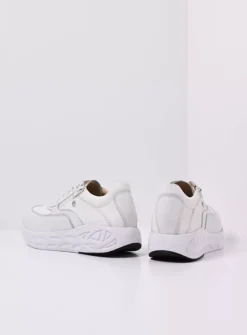 Lage Veterschoenen|Wandelschoenen<Wolky Vitality S2F - wit/gebroken combi stretch leer wit/gebrokencombistretchleer