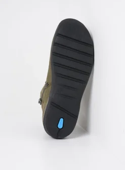 Hoge Veterschoenen|Wandelschoenen<Wolky Whynot HV - pesto groen nubuck pestogroennubuck