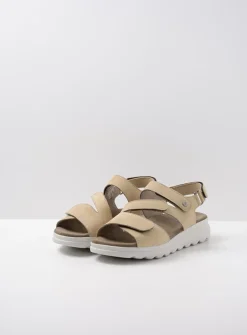 Sandalen<Wolky Yard - beige nubuck beigenubuck