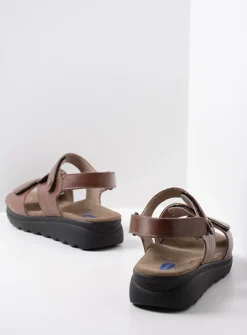 Sandalen<Wolky Yard - cognac leer cognacleer
