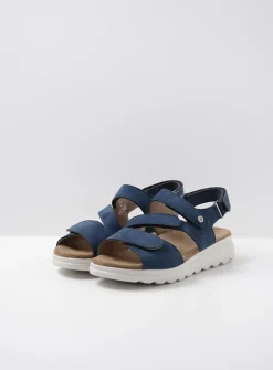 Sandalen<Wolky Yard - denim nubuck denimnubuck