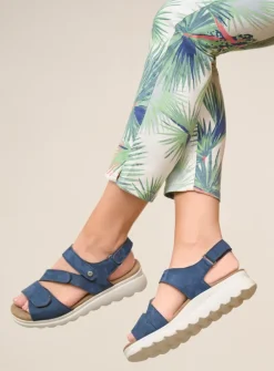Sandalen<Wolky Yard - denim nubuck denimnubuck
