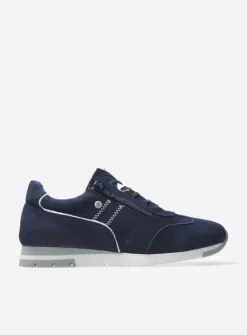 Sneakers|Lage Veterschoenen<Wolky Yell XW - denim nubuck denimnubuck