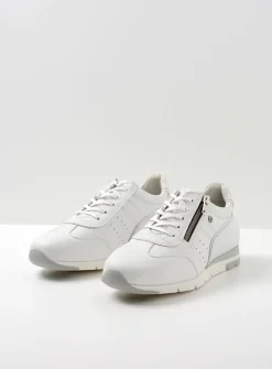 Lage Veterschoenen|Sneakers<Wolky Yell XW Vegan - wit
